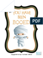 Halloween Free Printable - You've Been Booed!