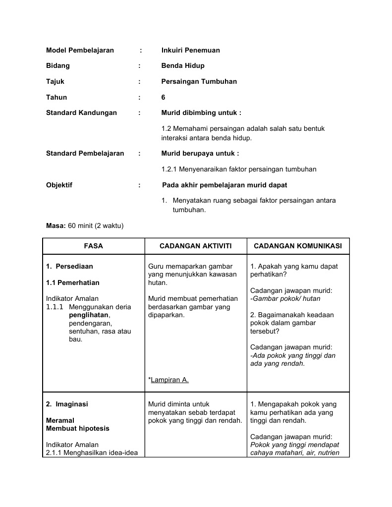 Rph Sains Inkuiri Penemuan Pdf