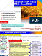 4.investigacion en 10 Pasos. El Alcance