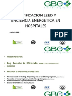 Certificacion Leed y Eficiencia Energetica en Hospitales