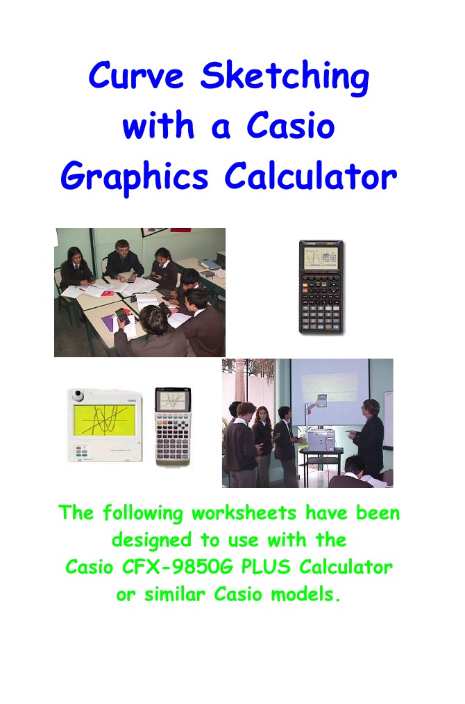 Curve Sketching with a Casio Graphics Calculator | PDF | Asymptote ...
