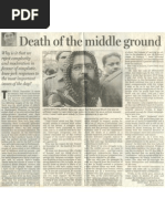 Death of The Middle Ground