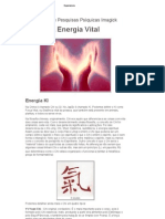 A Energia Vital - Instituto de Pesquisasa Psíquicas Imagich - Energia KI - Experiencia