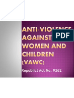 ANTI-Violence Against Women and Children
