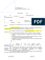 2011 Act Aditional La Cim Formare Profesionala