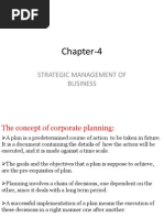 Chapter-4: Strategic Management of Business