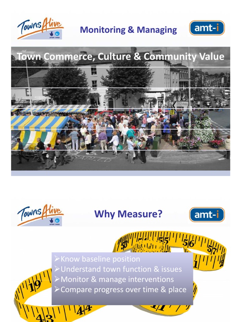 Managing Town Commerce & Community Value | PDF