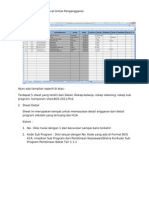 Petunjuk Penggunaan Aplikasi Excel Untuk Penganggaran Bos