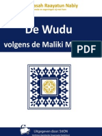 Hoe Verricht Ik de Wudu Volgens de Maliki Madhab