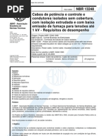 NBR 6524-1998 | PDF | Condutor elétrico | Corrente elétrica