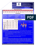 CORFISER SIMI Fund CV SEPTEMBER 2012 +3.1397% For A YTD of +41.4916