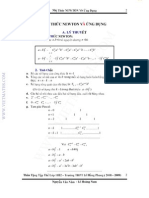 Nhị thức Newton và ứng dụng