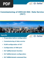 Missioning of AN5116-06A Data Service (OLT)