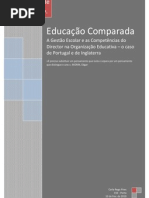 Trabalho Educação Comparada
