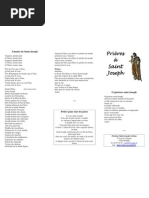 Prieres a Saint Joseph
