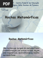 Rochas metamórficas