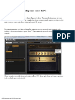 Controlar Guitar Rig com teclado PC