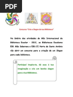 Concurso Slogan Regulamento