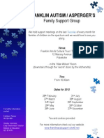 Franklin ASG - Meeting Timetable - 2012