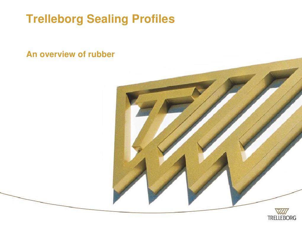 Trelleborg Sealing Profiles Overview | PDF | Amorphous Solid | Industries