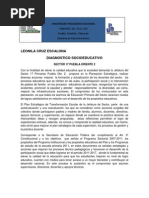 Cruz Escalona Leonila Diagnostico Socieducativo-De Sector 17