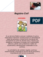 Registro Civil, Importancia, Funciones.