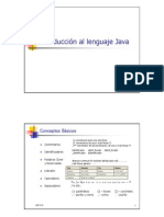 2) Introduccion Al Lenguaje Java