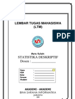 Download LTM Statistik Deskriptif BSI JULI2012 by Primaveira Prameswari SN108664912 doc pdf