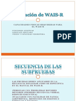 Aplicación de WAIS-R