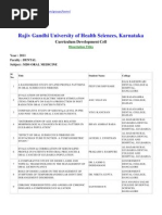 Download Rajiv Gandhi University of Health Sciences by DrRevath Vyas SN108669083 doc pdf