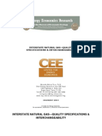 CEE Interstate Natural Gas Quality Specifications and Interchangeability[1]