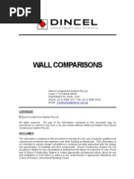 Wall Comparisons