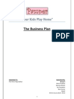 "Your Kids Play Home": The Business Plan