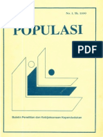 Populasi Volume 1, Nomor 1, Tahun 1990