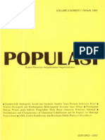 Populasi Volume 6, Nomor 1, Tahun 1995