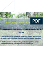 Deskripsi Bio-Fisik Lahan Agroforestri