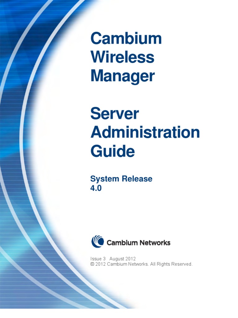 WM4 0ServerAdministrationGuideIssue3 PDF Network Interface