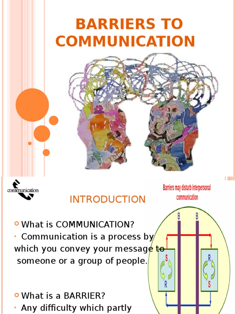 Barriers to Communication Empathy Noise