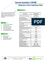 CWDM 3 portRADF Datasheet