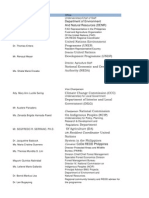 DENR Central Office Key Officials Directory | PDF | Economies | Business