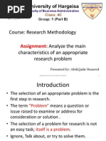 Download Characteristics of a Research Problem by abmyonis SN108708115 doc pdf