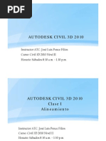 Curso de Civil 3D Nivel 2