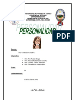 Personalidad Psicomed