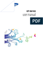 SAMSUNG GT-S6102 User Manual