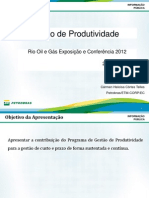 PETROBRAS Gestão - de - Produtividade. "A Busca Da Produtividade" CE-EPC Na Rio Oil e Gás 2012