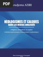 Download Nologismes et calques dans les mdias amazighs - Boudjema Aziri by idlisen SN108717937 doc pdf