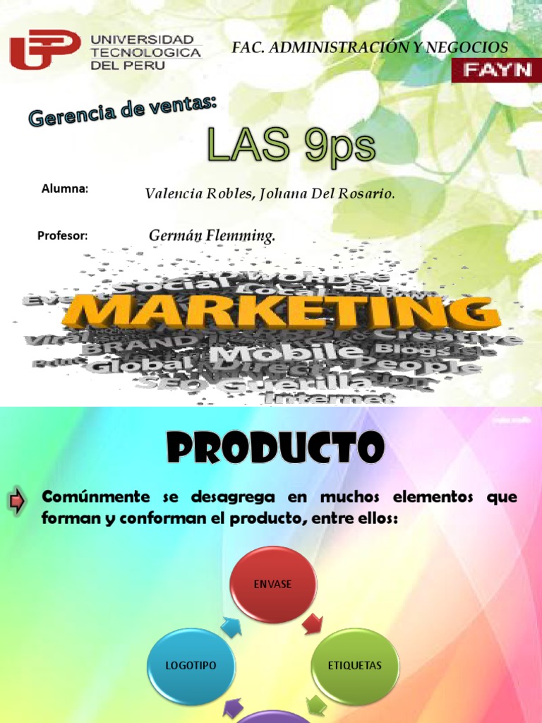 Las 9 P del Marketing Mix | PDF | Producto (Negocio) | Marca