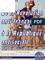 De La Révolution Anti-française La république Antisociale