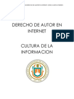 Derecho de Autor en Internet