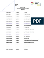 Programa Curso Ética